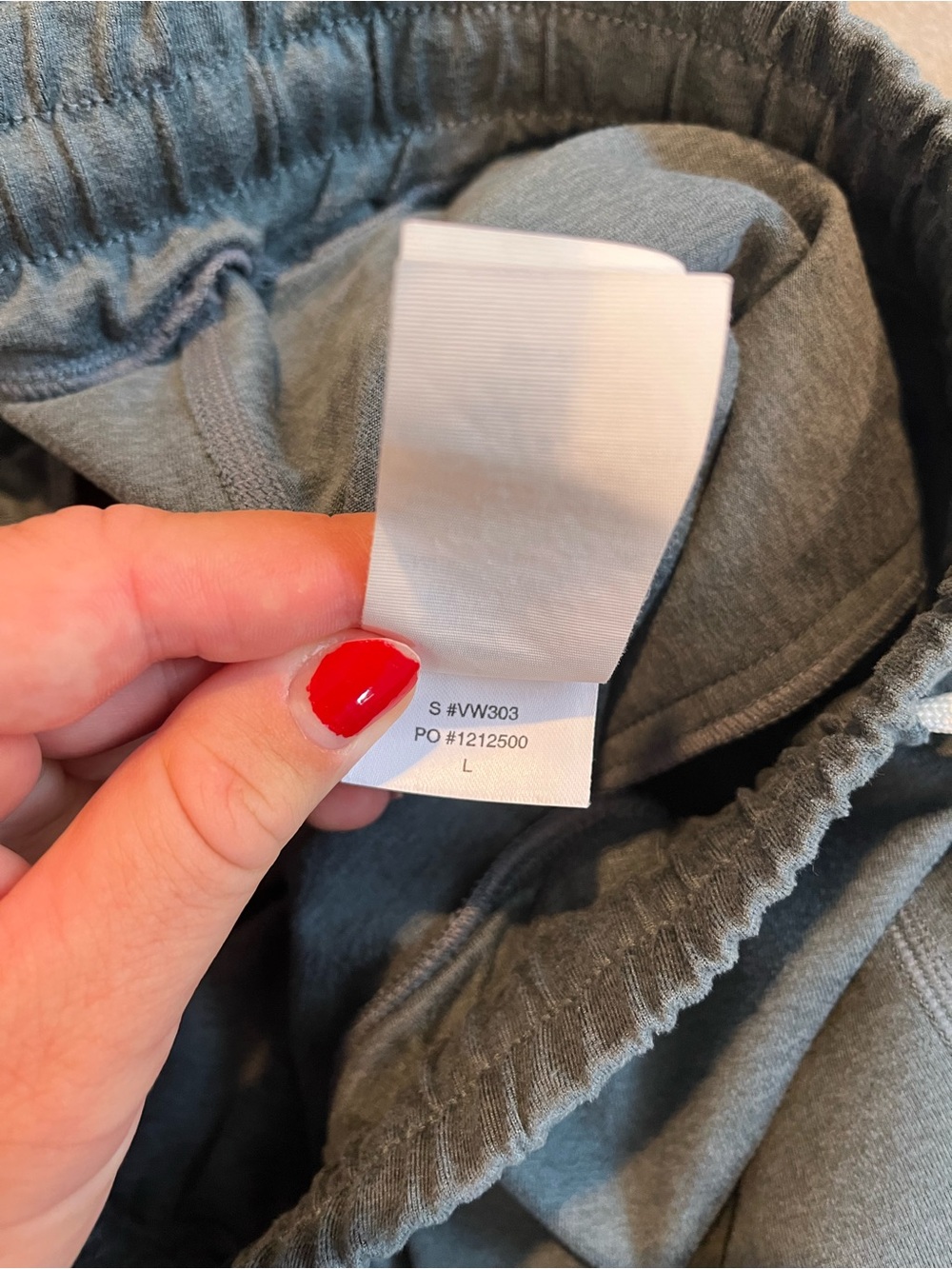 Vuori Performance Joggers Lake Heather Large - Picture 5 of 5